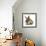 Young Lionhead-Lop Rabbit and Mallard Duckling-Mark Taylor-Framed Photographic Print displayed on a wall