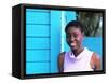 Young Local Woman in St. Vincent and the Grenadines-Bill Bachmann-Framed Stretched Canvas