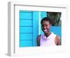 Young Local Woman in St. Vincent and the Grenadines-Bill Bachmann-Framed Photographic Print