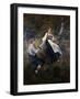 Young Love by Nils Bergslien-Paul Gauguin-Framed Giclee Print