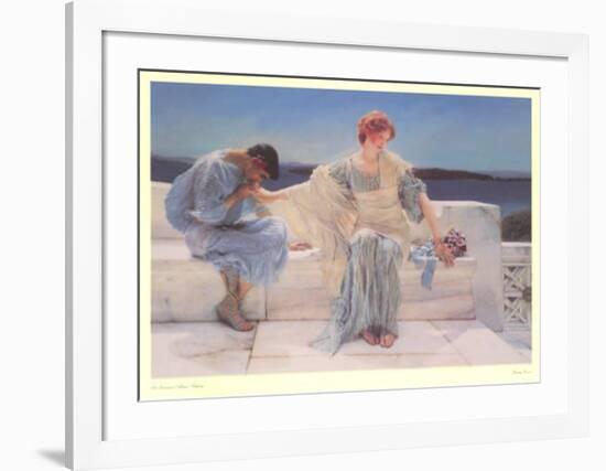 Young Lovers-Sir Lawrence Alma-Tadema-Framed Art Print