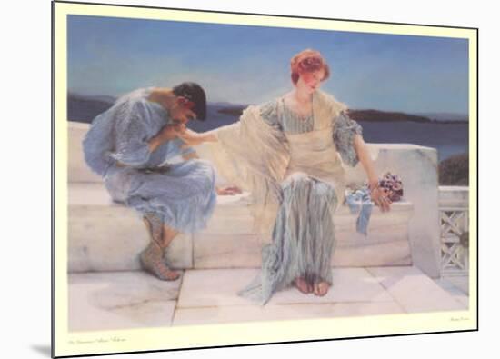 Young Lovers-Sir Lawrence Alma-Tadema-Mounted Art Print