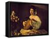 Young Lute Player, C. 1595-Caravaggio-Framed Stretched Canvas