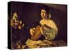 Young Lute Player, C. 1595-Caravaggio-Stretched Canvas