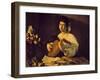 Young Lute Player, C. 1595-Caravaggio-Framed Giclee Print