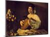 Young Lute Player, C. 1595-Caravaggio-Mounted Giclee Print