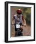 Young Male Mountain Biker Competing in a Race 1993 NY State Championships-null-Framed Photographic Print