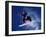 Young Male Snowboarder in Action-null-Framed Photographic Print