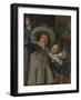 Young Man and Woman in an inn, 1623-Frans Hals-Framed Giclee Print