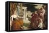Young Man Between Virtue and Vice-Paolo Veronese-Framed Stretched Canvas