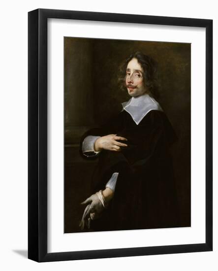Young Man, C.1650 (Oil on Canvas)-Jan Cossiers-Framed Giclee Print