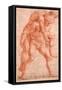 Young Man Carrying An Old Man on His Back (Aeneas And Anchises)-Raphael-Framed Stretched Canvas