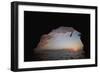 Young Man Diving into Sea at Pirate's Cave-Paul Souders-Framed Photographic Print