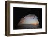 Young Man Diving into Sea at Pirate's Cave-Paul Souders-Framed Photographic Print