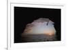 Young Man Diving into Sea at Pirate's Cave-Paul Souders-Framed Photographic Print