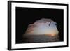 Young Man Diving into Sea at Pirate's Cave-Paul Souders-Framed Photographic Print