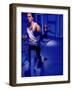 Young Man Exercising in a Gym-null-Framed Photographic Print