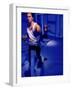 Young Man Exercising in a Gym-null-Framed Photographic Print