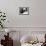 Young Man Greeting a Couple at the Dinner Table-null-Framed Photo displayed on a wall