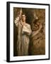 Young Man Holding a Cross-Theodore Chasseriau-Framed Giclee Print