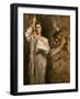 Young Man Holding a Cross-Theodore Chasseriau-Framed Giclee Print