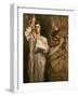 Young Man Holding a Cross-Theodore Chasseriau-Framed Giclee Print