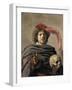 Young Man Holding a Skull (Vanita), 1627-Frans I Hals-Framed Giclee Print