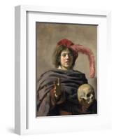 Young Man Holding a Skull (Vanita), 1627-Frans I Hals-Framed Giclee Print