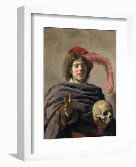 Young Man Holding a Skull (Vanita), 1627-Frans I Hals-Framed Giclee Print