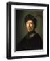 Young Man in a Gorget and Plumed Cap, C.1630-Isaac de Jouderville-Framed Giclee Print