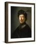 Young Man in a Gorget and Plumed Cap, C.1630-Isaac de Jouderville-Framed Giclee Print