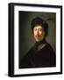 Young Man in a Gorget and Plumed Cap, C.1630-Isaac de Jouderville-Framed Giclee Print