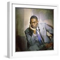 Young Man in Blue Suit, c.1930-Alice Kent Stoddard-Framed Giclee Print