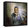 Young Man in Blue Suit, c.1930-Alice Kent Stoddard-Framed Stretched Canvas