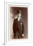 Young Man in Morning Coat, Bowler Hat and Cane: Perhaps an Office Clerk-null-Framed Photographic Print