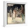 Young Man is Greeted by the Liberal Arts, 15th century-Sandro Botticelli-Framed Giclee Print