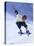 Young Man Skateboarding in Mid Air-null-Stretched Canvas