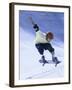 Young Man Skateboarding in Mid Air-null-Framed Photographic Print