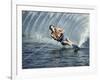 Young Man Wakeboarding-null-Framed Photographic Print