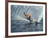 Young Man Wakeboarding-null-Framed Photographic Print