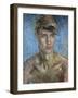 Young Man Wearing a Sun Visor-Glyn Warren Philpot-Framed Giclee Print