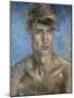 Young Man Wearing a Sun Visor-Glyn Warren Philpot-Mounted Giclee Print