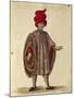 Young Man Wearing "Dogalina", Formal Robe with Wide Sleeves-Jan van Grevenbroeck-Mounted Giclee Print