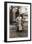 Young Man with a Dog and a Donkey, Gibraltar-null-Framed Photographic Print