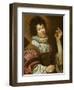 Young Man with a Fig, C.1620-30-Simon Vouet-Framed Giclee Print