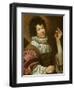 Young Man with a Fig, C.1620-30-Simon Vouet-Framed Giclee Print