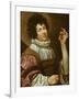 Young Man with a Fig, C.1620-30-Simon Vouet-Framed Giclee Print