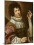 Young Man with a Fig, C.1620-30-Simon Vouet-Mounted Giclee Print