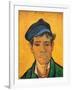 Young Man with a Hat, c.1888-Vincent van Gogh-Framed Giclee Print