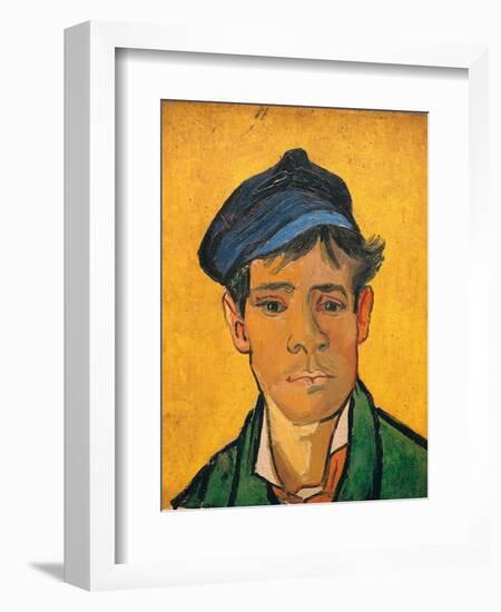 Young Man with a Hat, c.1888-Vincent van Gogh-Framed Giclee Print